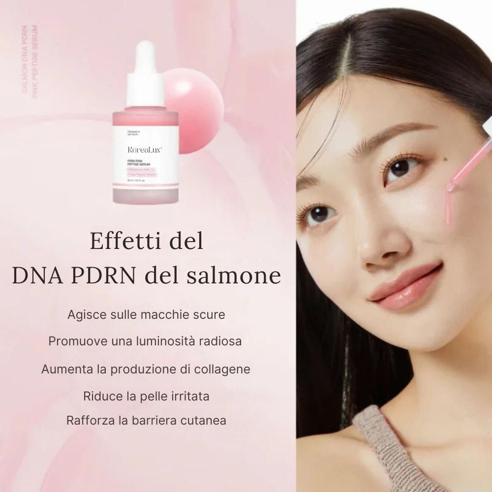 Siero illuminante con PDRN e Peptidi
