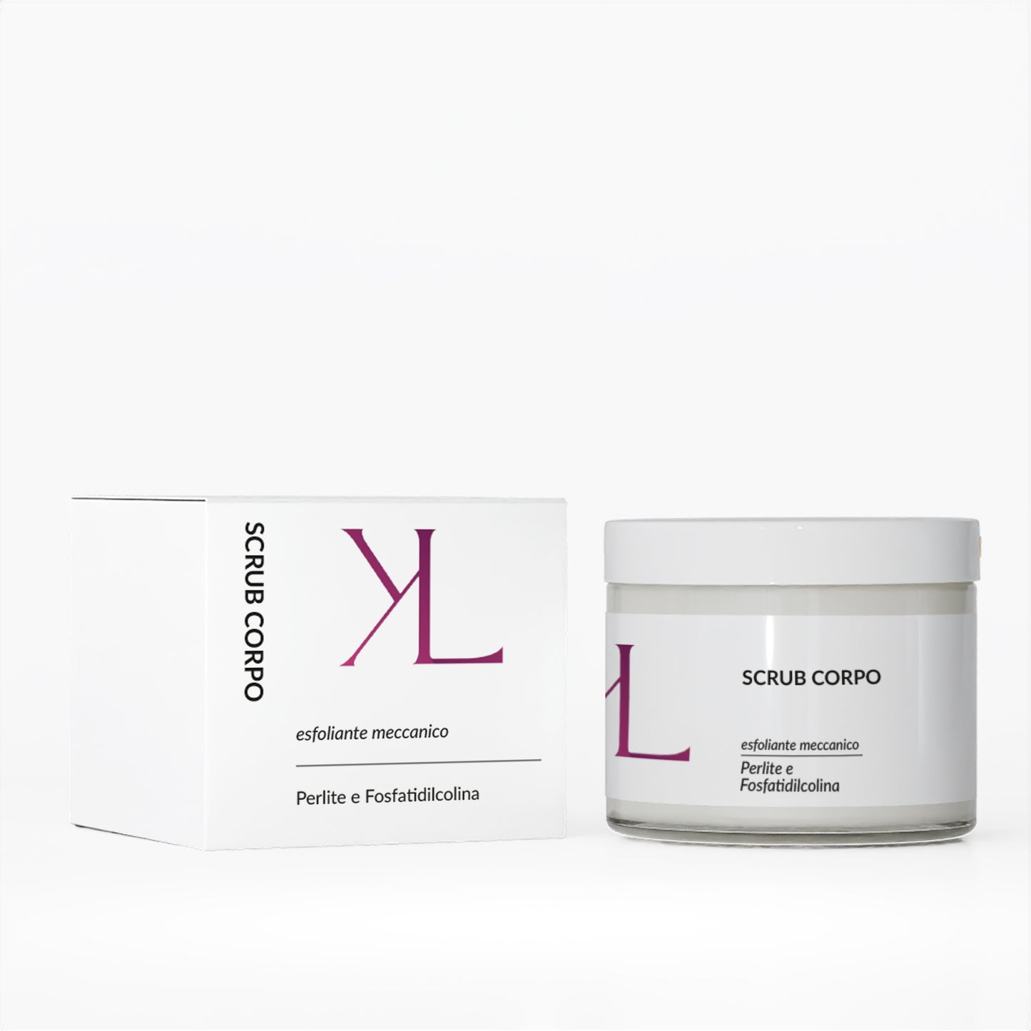 Shape Body Scrub esfoliante corpo Korealux
Ingredienti chiave Shape Body Scrub con Perlite Maca Guaranà e Caffeina
Scrub corpo esfoliante per pelle liscia levigata e uniforme
Trattamento corpo Korealux Shape Body Scrub per pelle a buccia d’arancia
