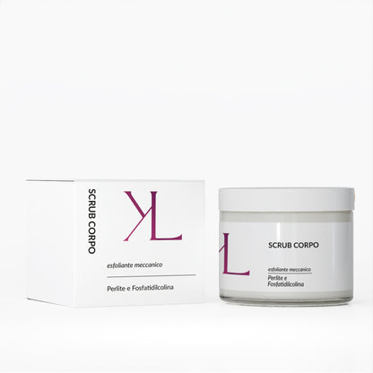 Shape Body Scrub esfoliante corpo Korealux
Ingredienti chiave Shape Body Scrub con Perlite Maca Guaranà e Caffeina
Scrub corpo esfoliante per pelle liscia levigata e uniforme
Trattamento corpo Korealux Shape Body Scrub per pelle a buccia d’arancia