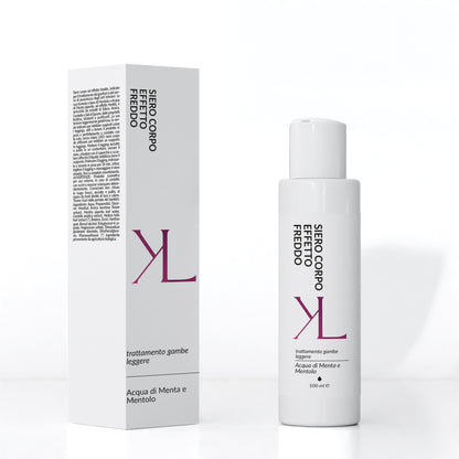 Dren Cell Body Serum ricarica gambe leggere Korealux
Ingredienti chiave Dren Cell Body Serum con Mentolo Menta Escina e Centella
Ricarica trattamento Leggings Dren Cell Gambe Leggere
Siero corpo effetto fresco per gambe leggere e toniche
