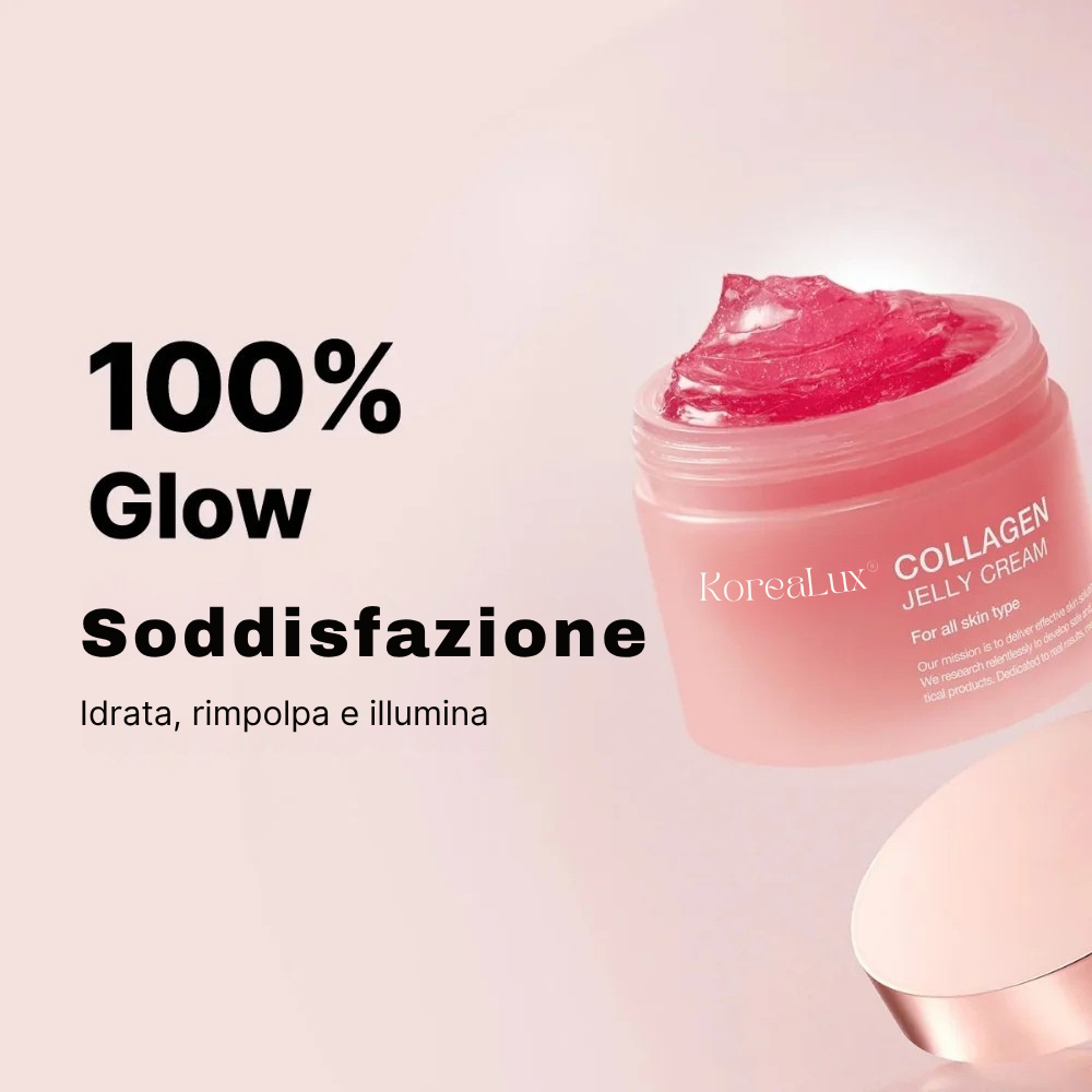 Crema gel al collagene e niacinamide