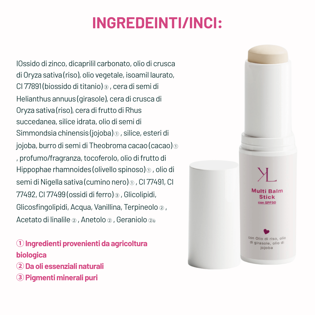 Multi Balm Stick con SPF50 - KOREALUX® - Skincare