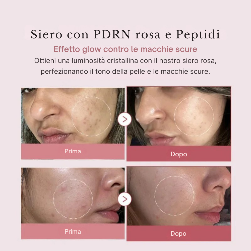 Siero illuminante con PDRN e Peptidi