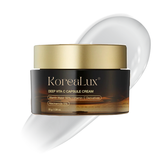 Crema gel con capsule di Vitamina C