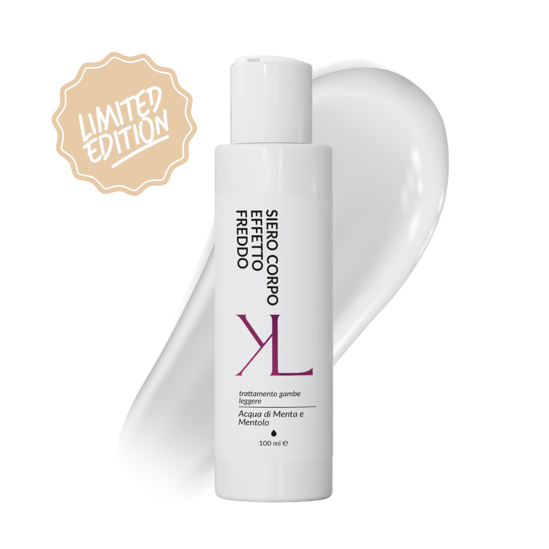 Dren Cell Body Serum ricarica gambe leggere Korealux
Ingredienti chiave Dren Cell Body Serum con Mentolo Menta Escina e Centella
Ricarica trattamento Leggings Dren Cell Gambe Leggere
Siero corpo effetto fresco per gambe leggere e toniche