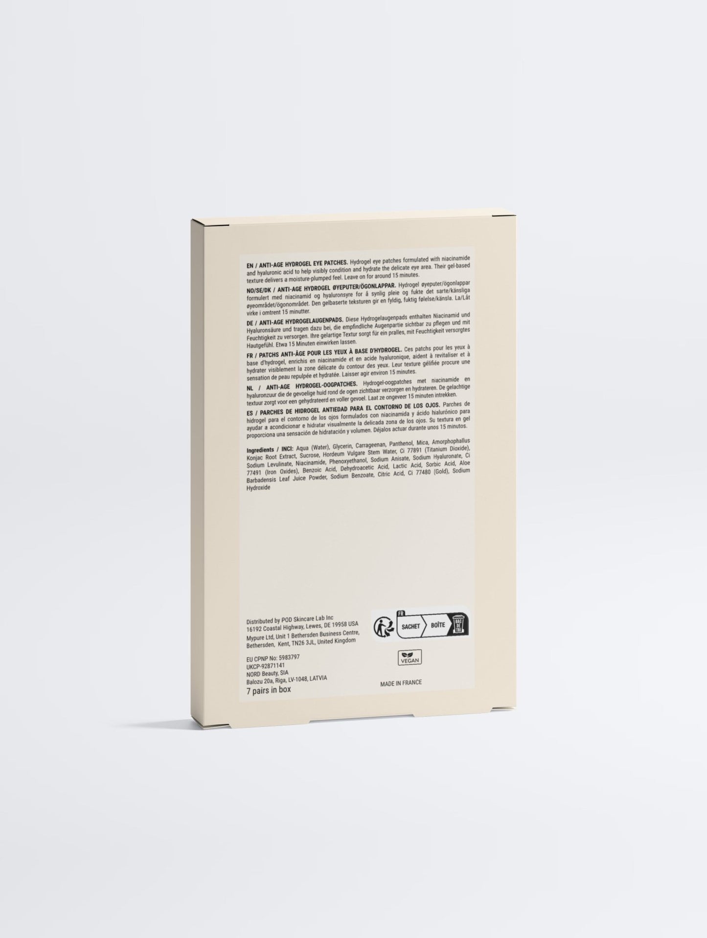 Gold Glow Eye Patch - KOREALUX® - CONTORNO OCCHI