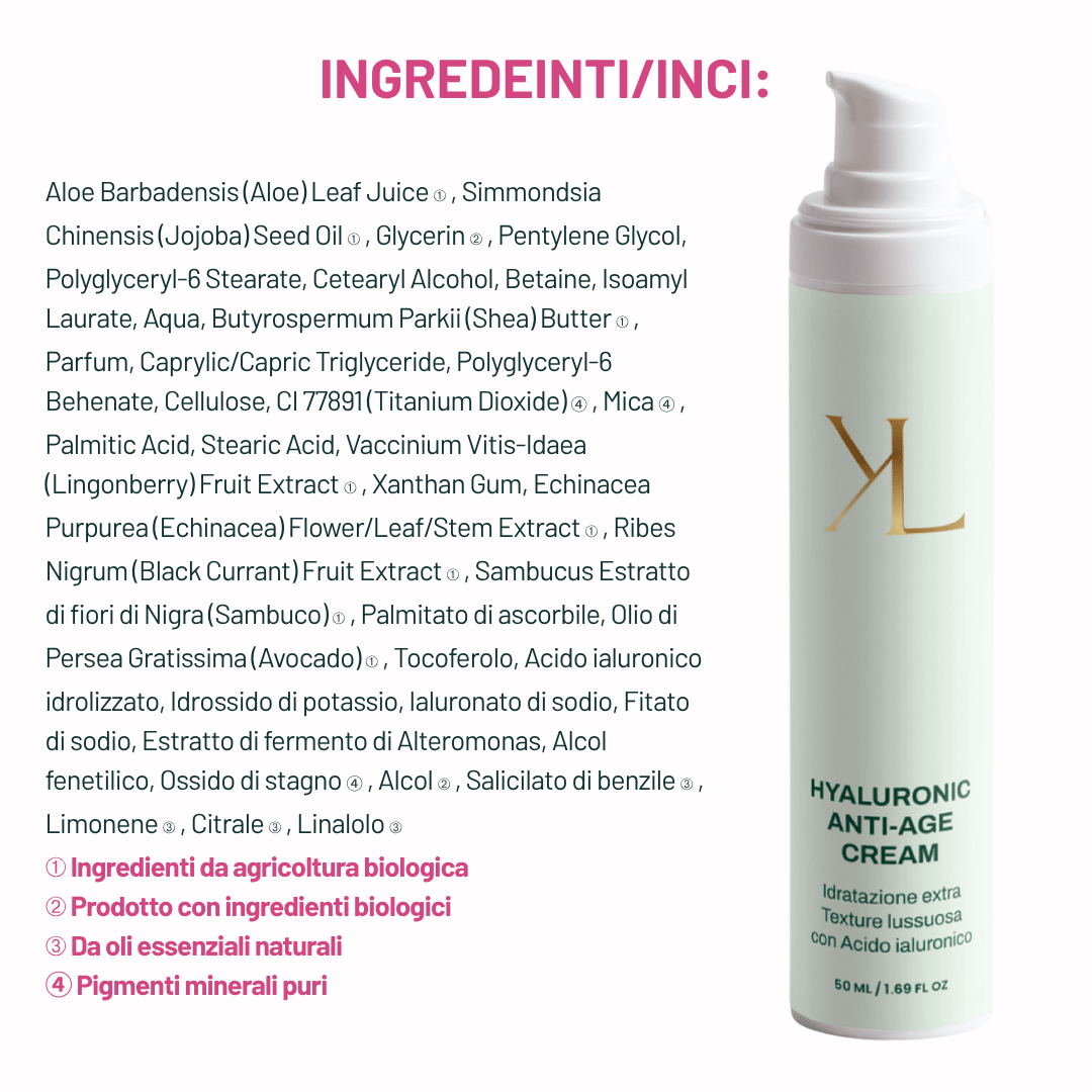 Hyaluronic Anti-Age Cream - KOREALUX® - Skincare