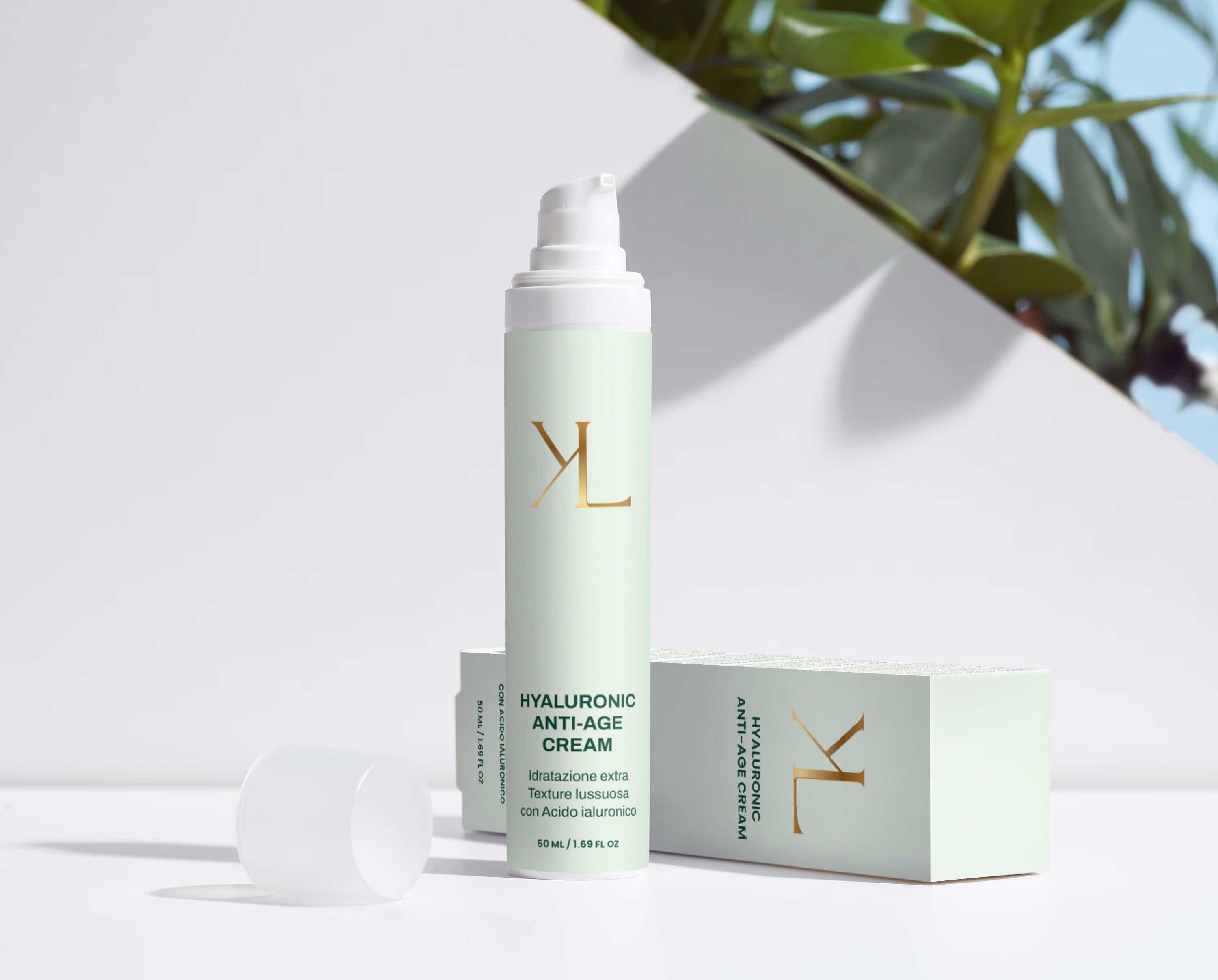 Hyaluronic Anti-Age Cream - KOREALUX skincare crema acido ialuronico