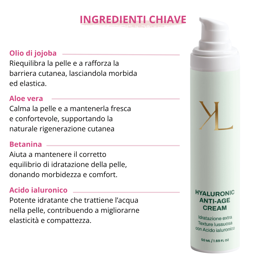 Hyaluronic Anti-Age Cream - KOREALUX® - Skincare