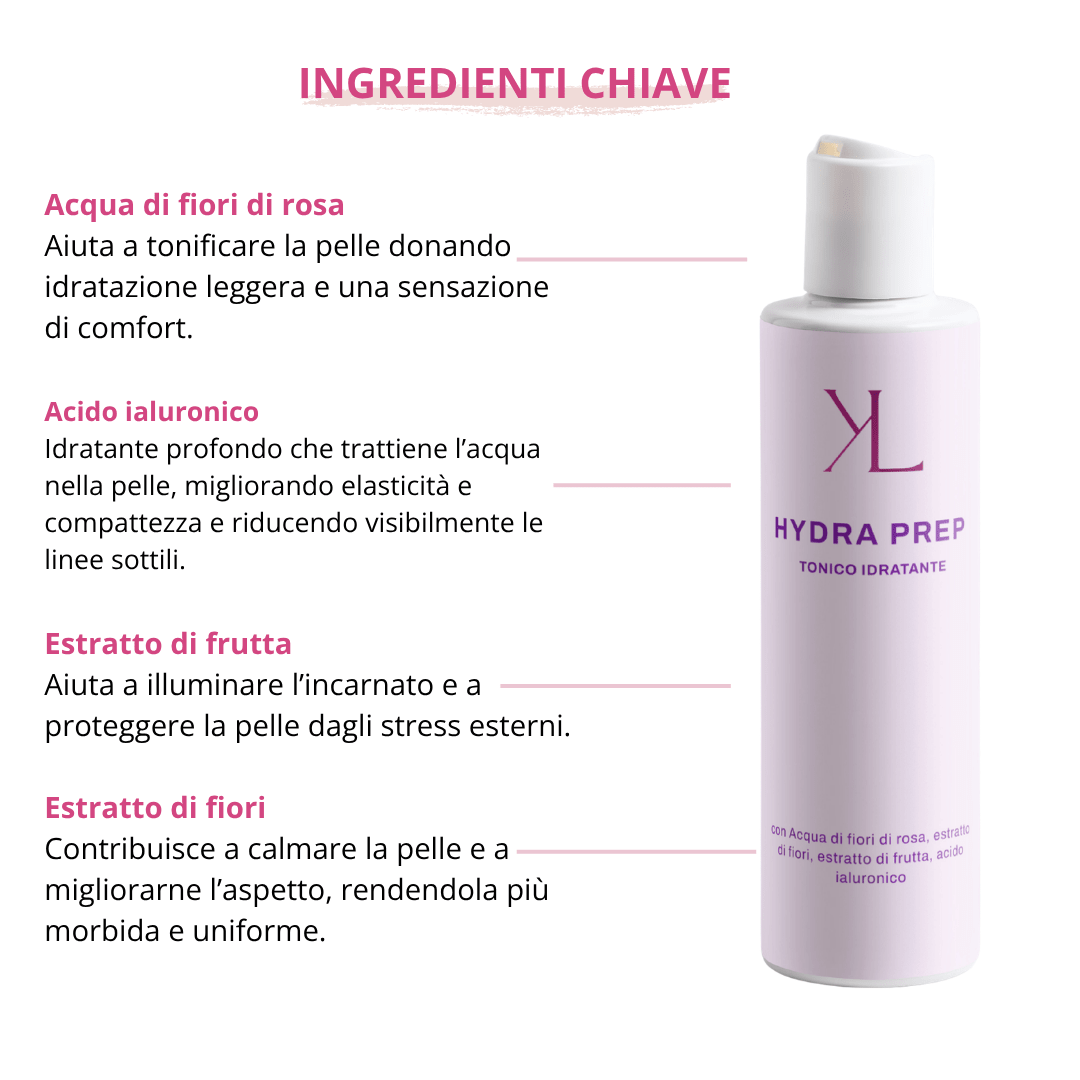 Hydra Prep - Tonico Idratante - KOREALUX® - Skincare