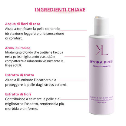 Hydra Prep - Tonico Idratante - KOREALUX® - Skincare