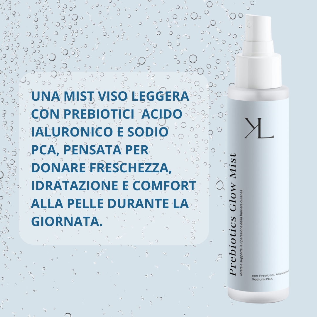 Prebiotic Glow Mist per pelle fresca luminosa e confortevole