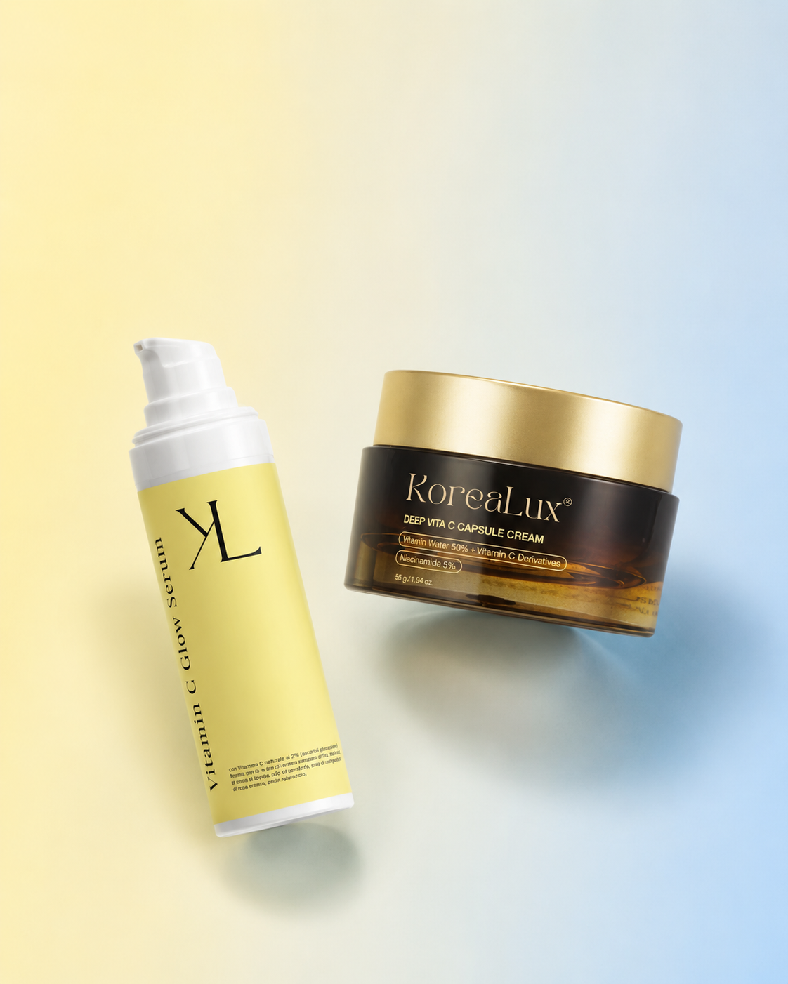 Rituale illuminante crema e siero citamina C