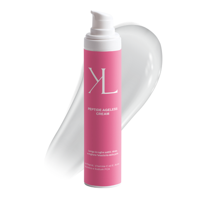 Peptide Ageless Cream Korealux, crema viso ai peptidi giorno e notte per routine anti-age.