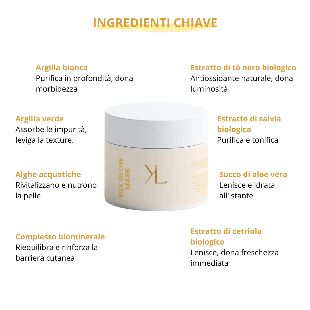 Silk Glow Mask - KOREALUX® - Maschera viso